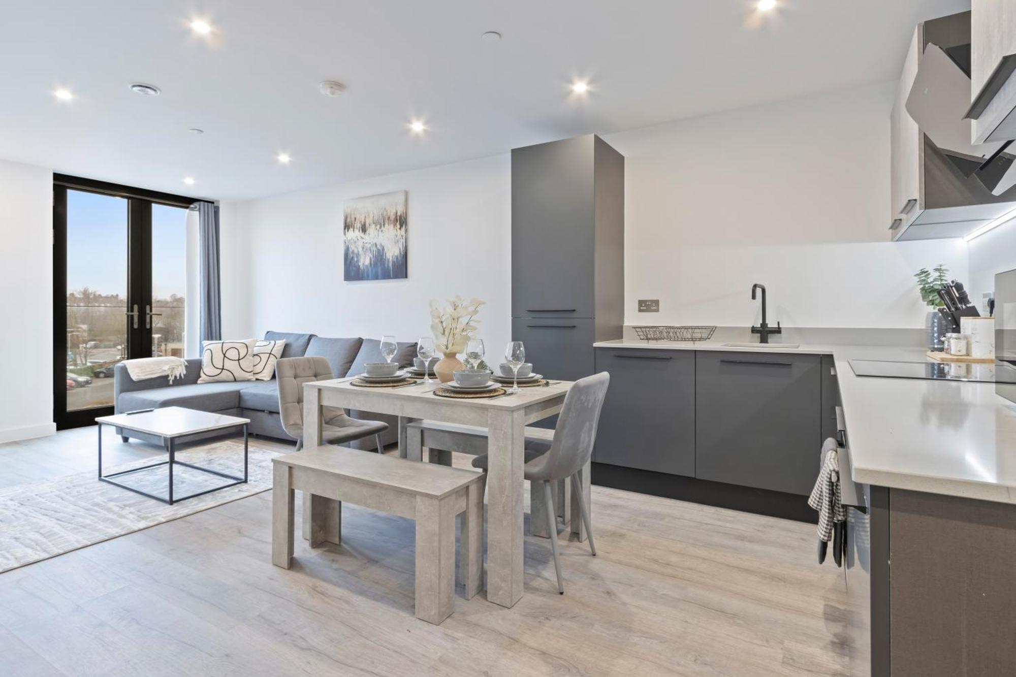 Walk To Minister - Flat - Sleeps 7-gym Apartamento York
